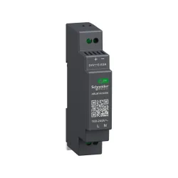 Schneider Electric ABLM1A24006, Phaseo ABL7, 15 W, 0.6 Amper, 24 Volt DC, Ray Tipi Güç Kaynağı, Monofaze 100-240 Volt AC Giriş Gerilimi