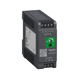 Schneider Electric ABLS1A24021, Phaseo ABL7, 50 W, 2.1 Amper, 24 Volt DC, Ray Tipi Güç Kaynağı, Monofaze 100-240 Volt AC veya 140-340 Volt DC Giriş Gerilimi