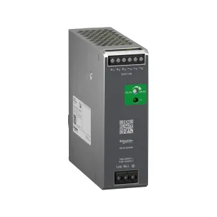 Schneider Electric ABLS1A24050, Phaseo ABL7, 120 W, 5 Amper, 24 Volt DC, Ray Tipi Güç Kaynağı, Monofaze 100-240 Volt AC veya 140-340 Volt DC Giriş Gerilimi