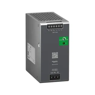 Schneider Electric ABLS1A24100, Phaseo ABL7, 240 W, 10 Amper, 24 Volt DC, Ray Tipi Güç Kaynağı, Monofaze 100-240 Volt AC veya 140-340 Volt DC Giriş Gerilimi