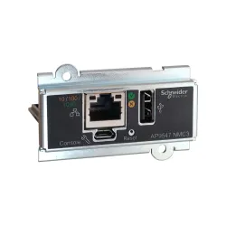 Schneider Electric AP9547, Easy UPS 3S, 3M ve 3L Serisi İçin Ağ Yönetim Kartı