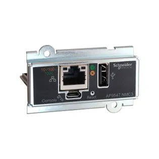 Schneider Electric AP9547, Easy UPS 3S, 3M ve 3L Serisi İçin Ağ Yönetim Kartı