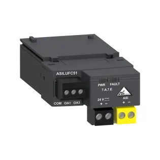 Schneider Electric ASILUFC51, TeSys U, Entegre Motor Yolvericiler için AS-i Haberleşme Modülü