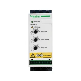 Schneider Electric ATS01N209QN, Altistart 01, 4 kW, 9 Amper, Yumuşak Yolverici(SoftStarter), 380-415 Volt AC