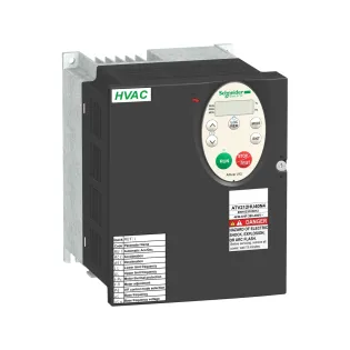 Schneider Electric ATV212HU55N4, Altivar 212 HVAC, 5.5 kW, 12 Amper, Hız Kontrol Cihazı, Trifaze 380-480 Volt AC