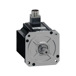 Schneider Electric BCH18LM3033CF6C, Easy Lexium 18E, 3 kW Düşük Ataletli Dahili Frenli Servo Motor, 3000 RPM, 9.8 Nm, 23 Bit Çok Turlu Mutlak Enkoder, 130 mm Flanş, 28 mm Şaft