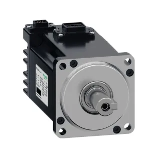 Schneider Electric BCH18MD01332F5C, Easy Lexium 18P, 0.1 kW Orta Ataletli Dahili Frenli Servo Motor, 3000 RPM, 0.32 Nm, 23 Bit Artımlı Enkoder, 60 mm Flanş, 8 mm Şaft