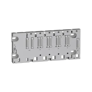 Schneider Electric BMEXBP0400, Modicon M580, Programlanabilir Otomasyon Kontrolörleri için Montaj Plakası(Omurga), 4 Slotlu