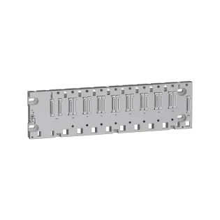 Schneider Electric BMEXBP0800, Modicon M580, Programlanabilir Otomasyon Kontrolörleri için Montaj Plakası(Omurga), 8 Slotlu