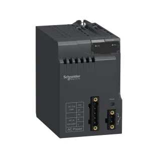 Schneider Electric BMXCPS3500, Modicon M340, Programlanabilir Otomasyon Kontrolörleri için Güç Kaynağı Modülü, 36W, 100-240 Volt AC Besleme Gerilimi