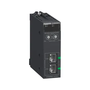 Schneider Electric BMXCRA31200, Modicon M580, Programlanabilir Otomasyon Kontrolörleri için Uzak Giriş/Çıkış Modülleriyle Haberleşme Modülü, Ethernet/IP