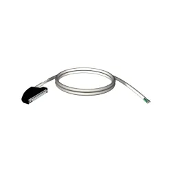 Schneider Electric BMXFCW301S, Modicon M340/M580, Programlanabilir Otomasyon Kontrolörleri için 40 Pin Konnektörlü, Ekranlı Bağlantı Kablosu, 3m