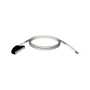 Schneider Electric BMXFCW501S, Modicon M340/M580, Programlanabilir Otomasyon Kontrolörleri için 40 Pin Konnektörlü, Ekranlı Bağlantı Kablosu, 5m