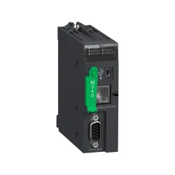 Schneider Electric BMXP3420102, Modicon M340, Performans Serisi CPU Modülü, Modbus, Can Open, Dahili Hafıza Kartı