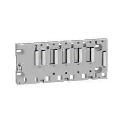 Schneider Electric BMXXBP0400, Modicon M340, Programlanabilir Otomasyon Kontrolörleri için Montaj Plakası(Omurga), 4 Slotlu