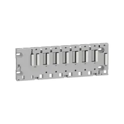 Schneider Electric BMXXBP0600, Modicon M340, Programlanabilir Otomasyon Kontrolörleri için Montaj Plakası(Omurga), 6 Slotlu