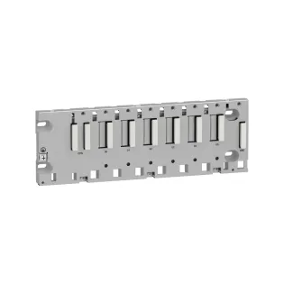 Schneider Electric BMXXBP0600, Modicon M340, Programlanabilir Otomasyon Kontrolörleri için Montaj Plakası(Omurga), 6 Slotlu