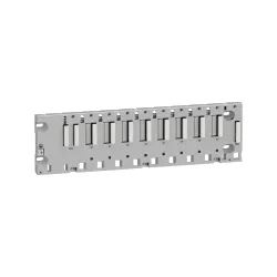 Schneider Electric BMXXBP0800, Modicon M340, Programlanabilir Otomasyon Kontrolörleri için Montaj Plakası(Omurga), 8 Slotlu