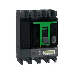 Schneider Electric C63V46E630, ComPact NSX, 250-630 Amper, 4 Kutuplu, 75 kA, Kompakt Şalter, NSX630HB1, MicroLogic 6.3E