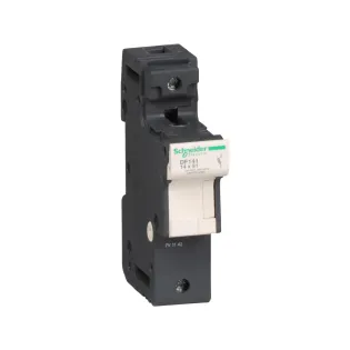 Schneider Electric DF141, TeSys DF, 50 Amper, 1 Kutuplu, Kartuş Sigorta Yuvası, 14x51mm Sigortalar için