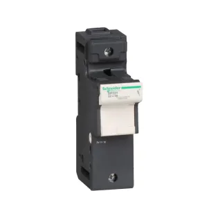 Schneider Electric DF221, TeSys DF, 125 Amper, 1 Kutuplu, Kartuş Sigorta Yuvası, 22x58mm Sigortalar için