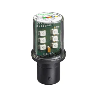 Schneider Electric DL1BDB4, Harmony XVB, Işıklı İkaz Lambaları ve Işıklı Kolonlar için Kırmızı Led Ampul, 24 Volt AC/DC