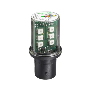 Schneider Electric DL1BDM8, Harmony XVB, Işıklı İkaz Lambaları ve Işıklı Kolonlar için Sarı Led Ampul, 230 Volt AC