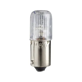 Schneider Electric DL1CF220, Harmony Stil 4/5/7, Butonlar ve Sinyal Lambaları için BA9s Akkor Ampul, 230 Volt AC