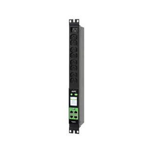 Schneider Electric EPDU2016M, APC Easy PDU, 1U Ölçümlü Rack Güç Dağıtım Ünitesi, 16 Amper, 230 Volt, 8xC13 Çıkış