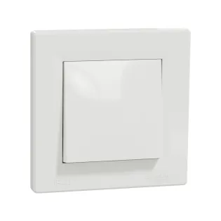 Schneider Electric EPH0100221, Asfora, Beyaz, Anahtar, IP44, Çerçeveli