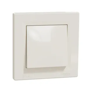 Schneider Electric EPH0100223, Asfora, Krem, Anahtar, IP44, Çerçeveli