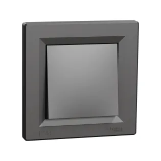 Schneider Electric EPH0100271, Asfora Plus, Antrasit, Anahtar, IP44, Çerçeveli