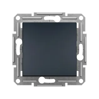 Schneider Electric EPH0200171, Asfora Plus, Antrasit, Anahtar, Çift Kutuplu, Çerçevesiz