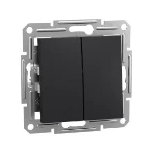 Schneider Electric EPH0300171, Asfora Plus, Antrasit, Komütatör Anahtar, Çerçevesiz
