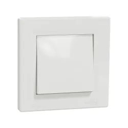 Schneider Electric EPH0400421, Asfora, Beyaz, Vavien Anahtar, IP44, Çerçeveli