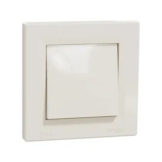 Schneider Electric EPH0400423, Asfora, Krem, Vavien Anahtar, IP44, Çerçeveli