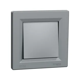 Schneider Electric EPH0400462, Asfora Plus, Çelik, Vavien Anahtar, IP44, Çerçeveli