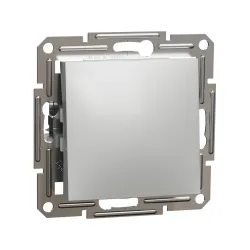 Schneider Electric EPH0700161, Asfora Plus, Alüminyum, Liht Anahtarı, Çerçevesiz