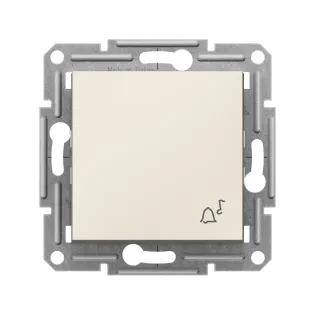 Schneider Electric EPH0870123, Asfora, Krem, Liht Anahtarı, Zil İşaretli, Çerçevesiz
