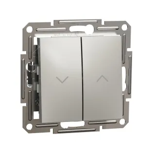 Schneider Electric EPH1300169, Asfora Plus, Bronz, Jaluzi Kumanda Liht Anahtarı, Çerçevesiz