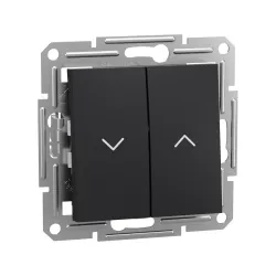 Schneider Electric EPH1300171, Asfora Plus, Antrasit, Jaluzi Kumanda Liht Anahtarı, Çerçevesiz