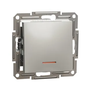 Schneider Electric EPH1400169, Asfora Plus, Bronz, Anahtar, Işıklı, Çerçevesiz