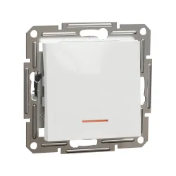 Schneider Electric EPH1470121, Asfora, Beyaz, Anahtar, Işıklı, Çerçevesiz