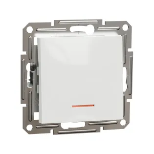 Schneider Electric EPH1470121, Asfora, Beyaz, Anahtar, Işıklı, Çerçevesiz