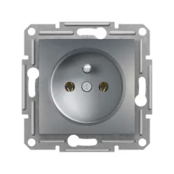 Schneider Electric EPH2800162, Asfora Plus, Çelik, UPS Priz, Çerçevesiz