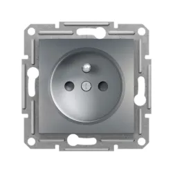 Schneider Electric EPH2800262, Asfora Plus, Çelik, UPS Priz, Çocuk Korumalı, Çerçeveli