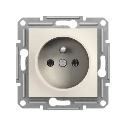 Schneider Electric EPH2870123, Asfora, Krem, UPS Priz, Çerçevesiz