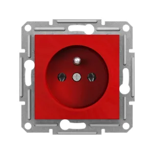Schneider Electric EPH2870442, Asfora, Kırmızı, UPS Priz, Çerçevesiz