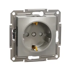 Schneider Electric EPH2900269, Asfora Plus, Bronz, Topraklı Priz, Çocuk Korumalı, Çerçevesiz