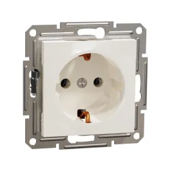 Schneider Electric EPH2970123, Asfora, Krem, Topraklı Priz, Çerçevesiz